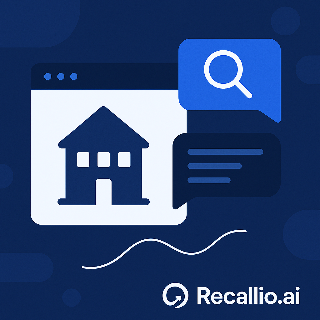 Stop Clicking Through Tabs: Query Your Property Data Conversationally with Recallio.ai